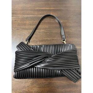 Jason Wu black bow clutch